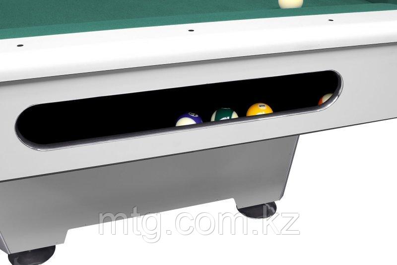 Бильярдный стол для пула «Dynamic Triumph» 8 ф (матово-белый) в комплекте, аксессуары + сукно - фото 2 - id-p104841840