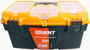 Orient ящик OTCRS021 53.5x29/ 1x28 см черный, оранжевый