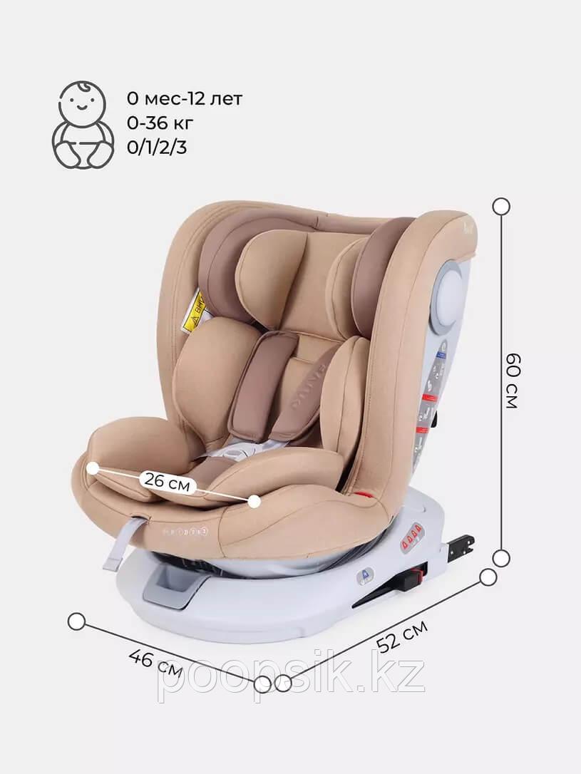 Автокресло Rant Drive isofix Active Line гр. 0/1/2/3 (0-36 кг), Beige - фото 3 - id-p104841914