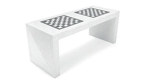 Шахматный стол MŪZTAU CHESS (Мұзтау Чесс) из композитного мраморного камня