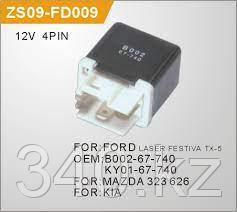 РЕЛЕ вентилятора охлаждения двигателя Mazda, SUZUKI  KY01-67-740, фото 1