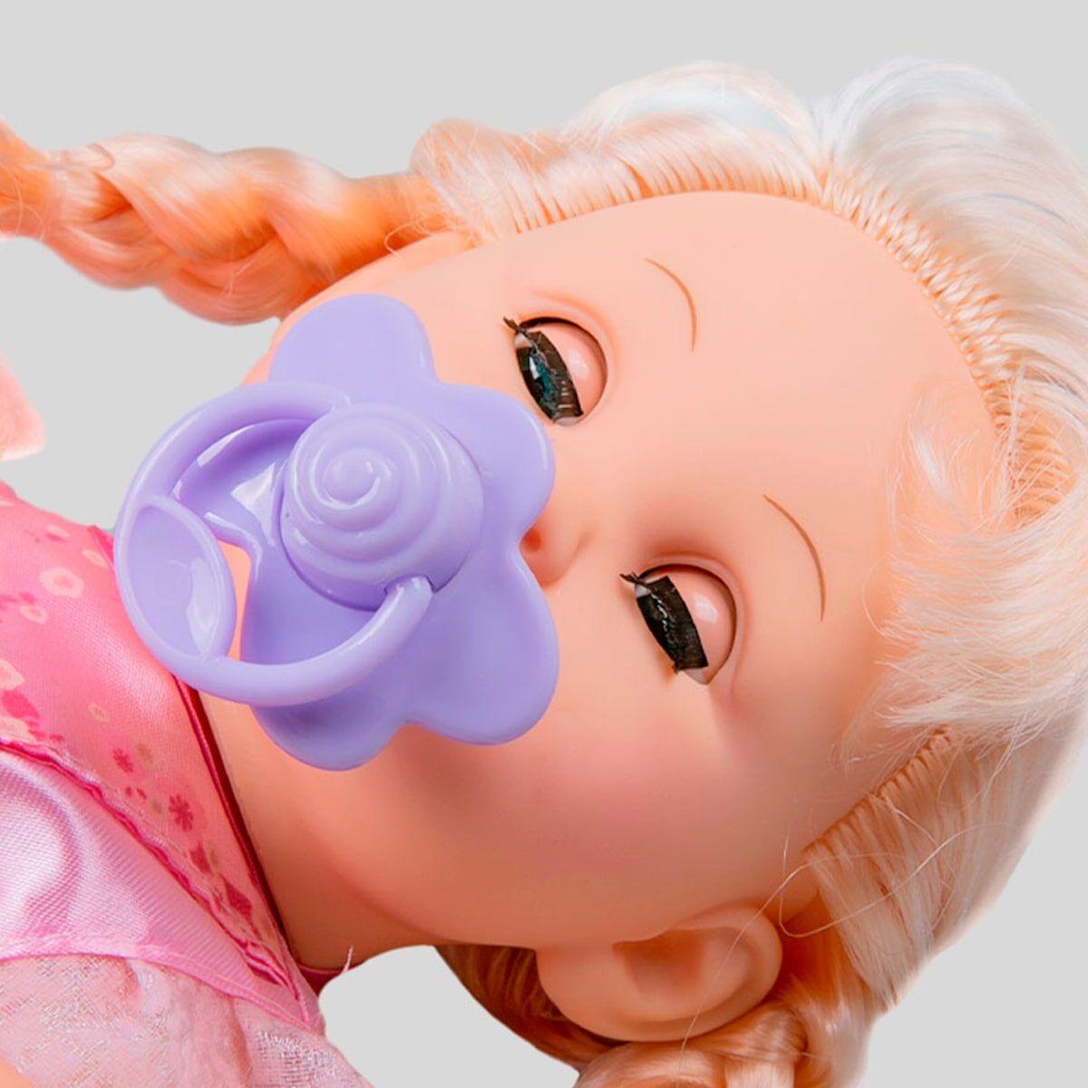 Интерактивная кукла с аксессуарами блондинка в розовом WeiTai - фото 3 - id-p104844403