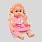 Интерактивная кукла с аксессуарами блондинка в розовом WeiTai, фото 7