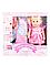 Интерактивная кукла с аксессуарами блондинка в ярко-розовом WeiTai, фото 9