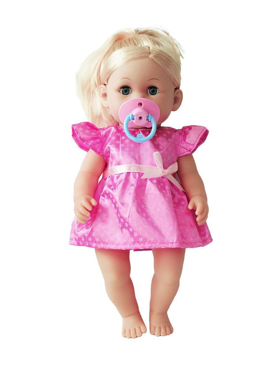 Интерактивная кукла с аксессуарами блондинка в ярко-розовом WeiTai - фото 10 - id-p104844644