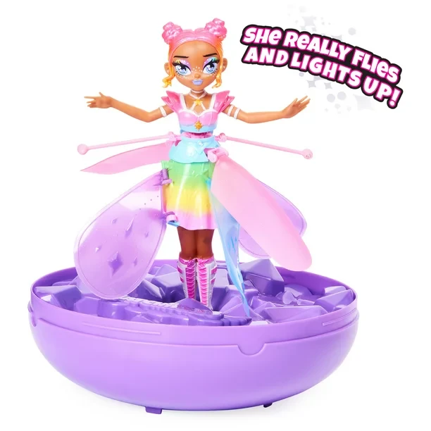 Игрушка кукла волшебная летающая  с подсветкой Hatchimals