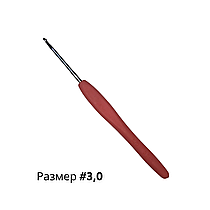 Крючки для вязания с силиконовой ручкой 3