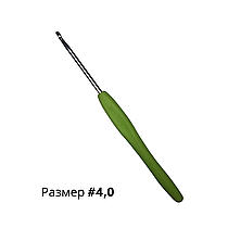 Крючки для вязания с силиконовой ручкой 4