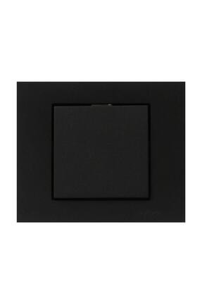 OVIVO GRANO черный металлик выключатель 1-клавишный, фото 2