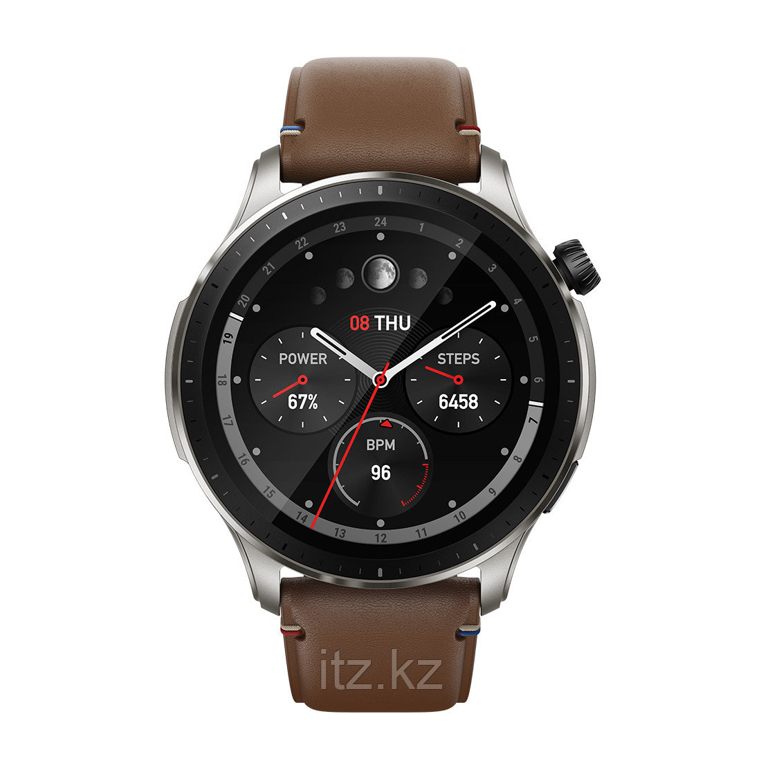 Смарт часы Amazfit GTR 4 A2166 Vintage Brown Leather - фото 2 - id-p104691873