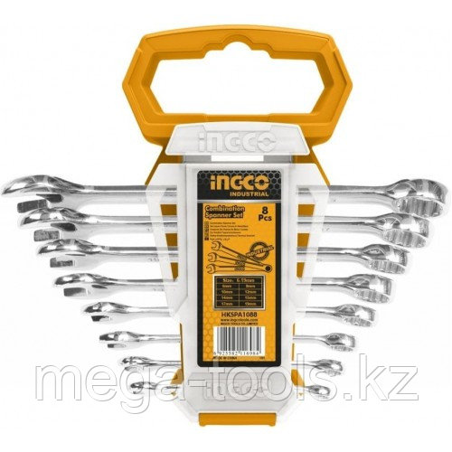 Набор комбинированных гаечных ключей INGCO - фото 1 - id-p104851289