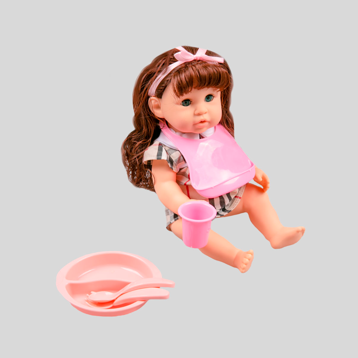 Интерактивная кукла с аксессуарами шатенка WeiTai - фото 3 - id-p104852558