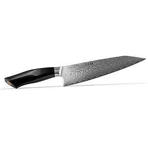 RAWMID Шеф-нож RAWMID Luxury RLK-22 plexiglass, 22 см, ручка из стеклотекстолита
