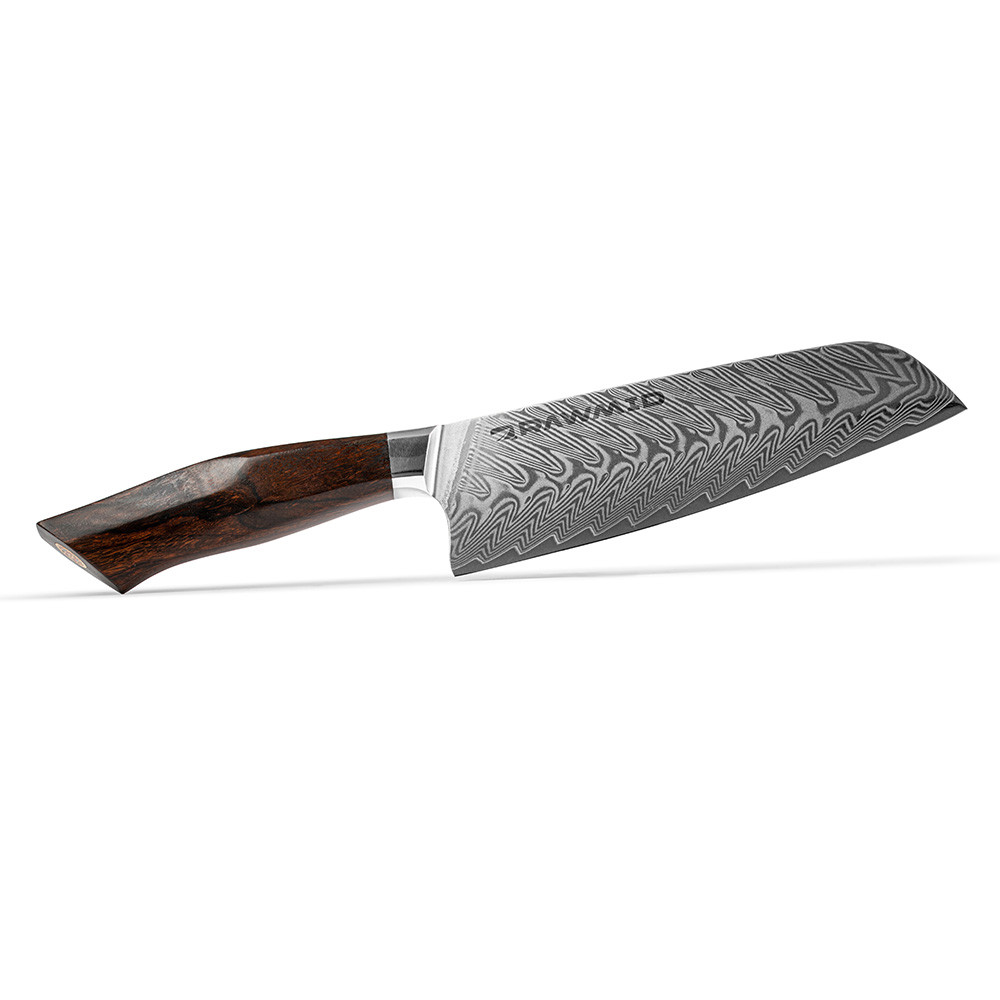 RAWMID Нож «Сантоку» RAWMID Luxury RLK-18 ironwood, 18 см, ручка «Железное дерево»