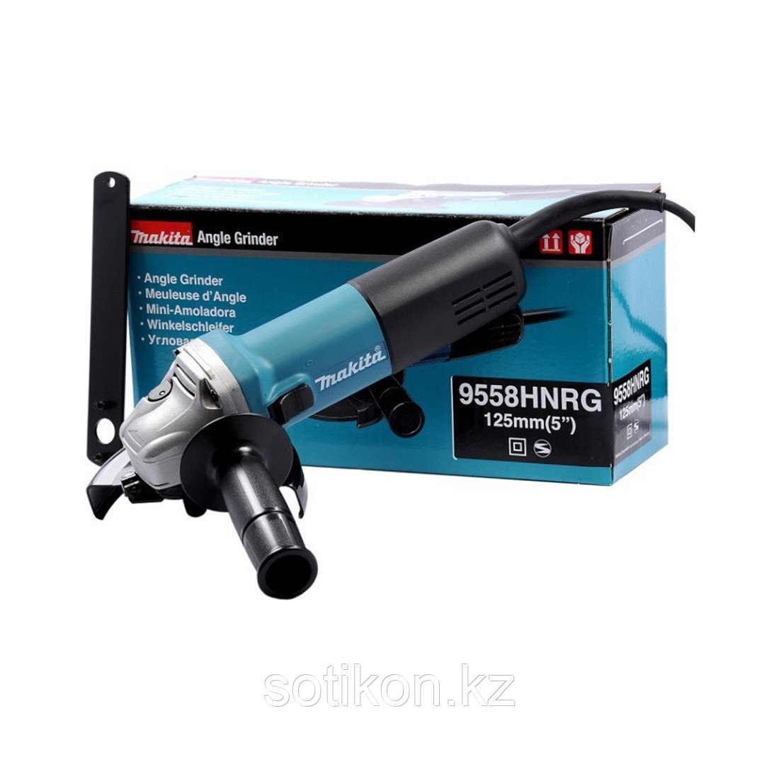 Makita 9558HNRG бұрыштық тегістеуіш машина - фото 3 - id-p104853316