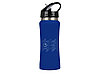 Бутылка спортивная Коста-Рика 600мл, синий, фото 7