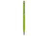 Ручка-стилус шариковая Jucy Soft с покрытием soft touch, зеленое яблоко (Р), фото 2