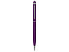 Ручка-стилус шариковая Jucy Soft с покрытием soft touch, фиолетовый (Р), фото 2