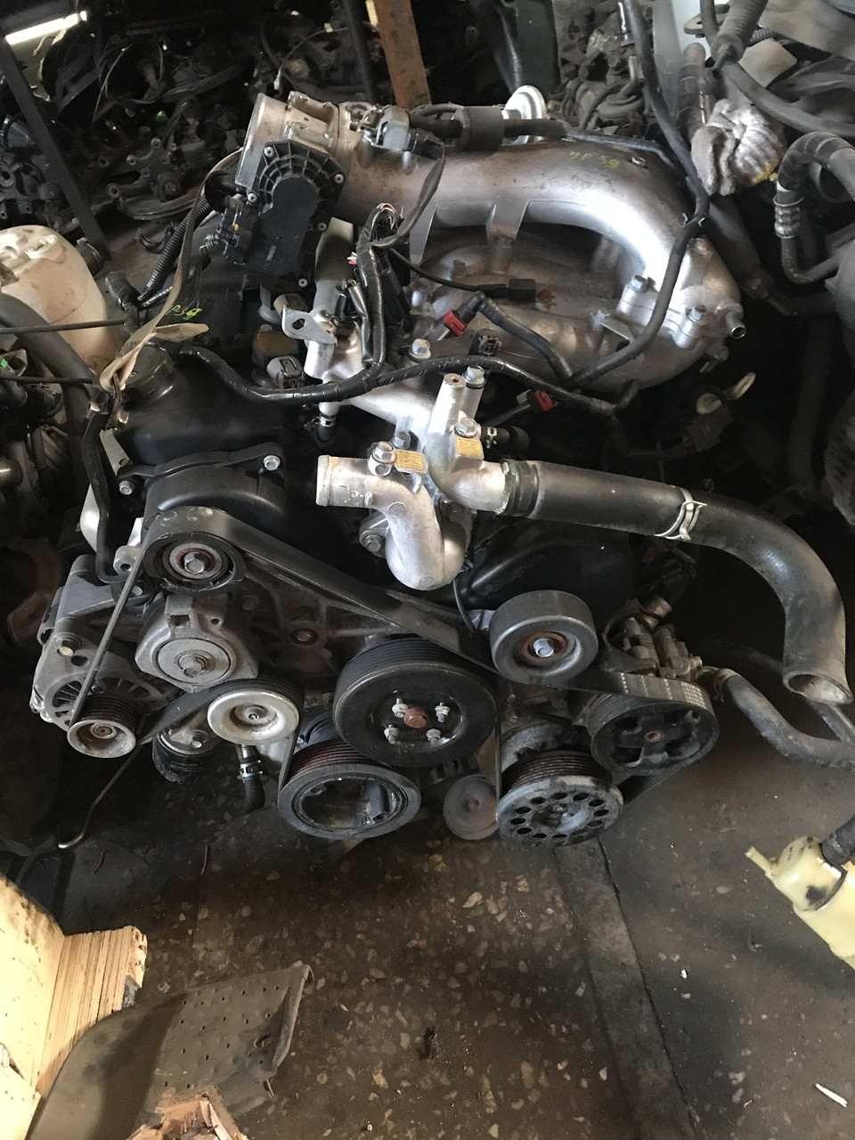 Двигатель Митцубиси 6G72 паджеро 4