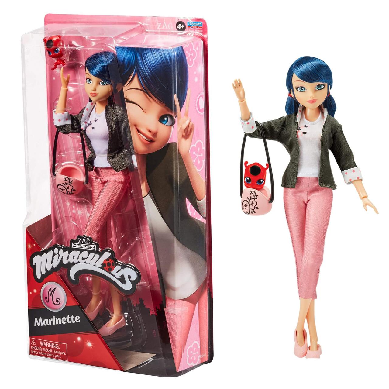 Кукла Леди Баг Маринетт Miraculous Marinette  3 предмета