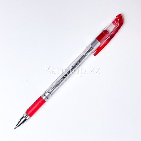 Ручка шариковая UNI-MAX Point 07 красная, фото 2