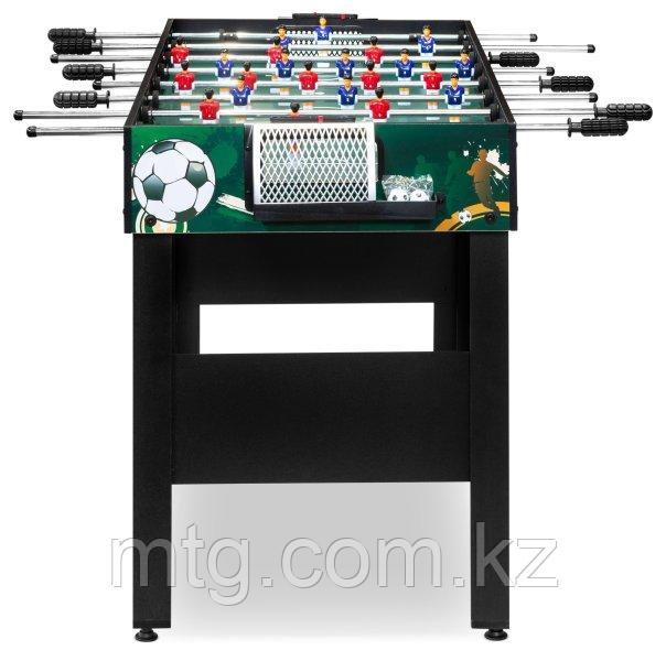 Игровой стол - футбол "Flex" (122x61x78.7 см, зеленый) - фото 2 - id-p104857187