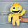 Мягкая игрушка Блю Радужные друзья Желтый, фото 2