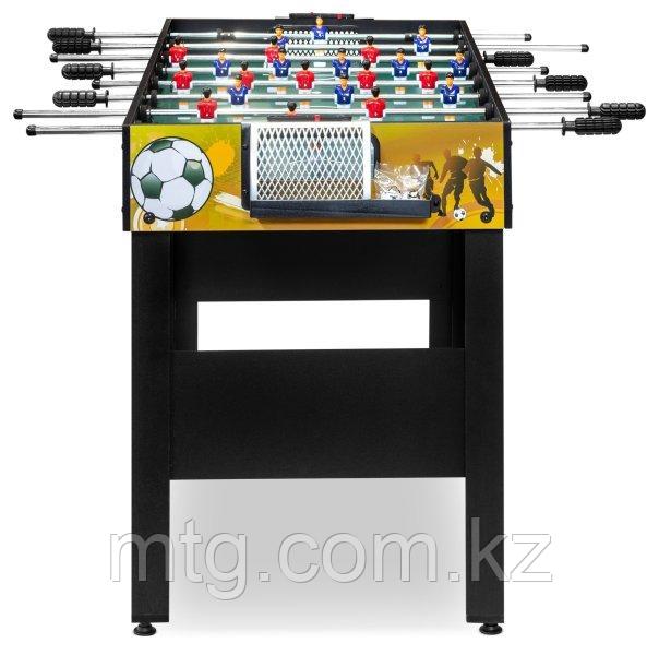 Игровой стол - футбол "Flex" (122x61x78.7 см, желтый) - фото 3 - id-p104857241