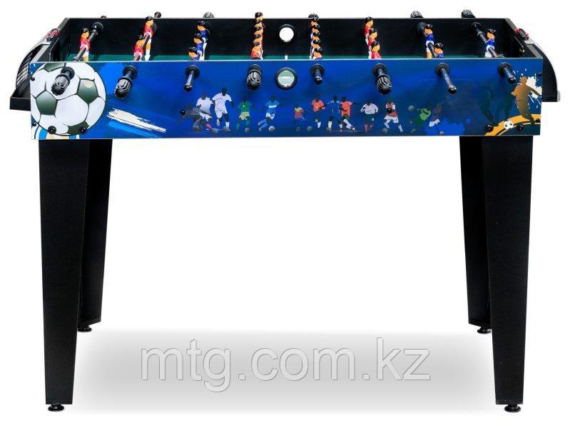 Игровой стол - футбол "Flex" (122x61x78.7 см, синий) - фото 2 - id-p104857249