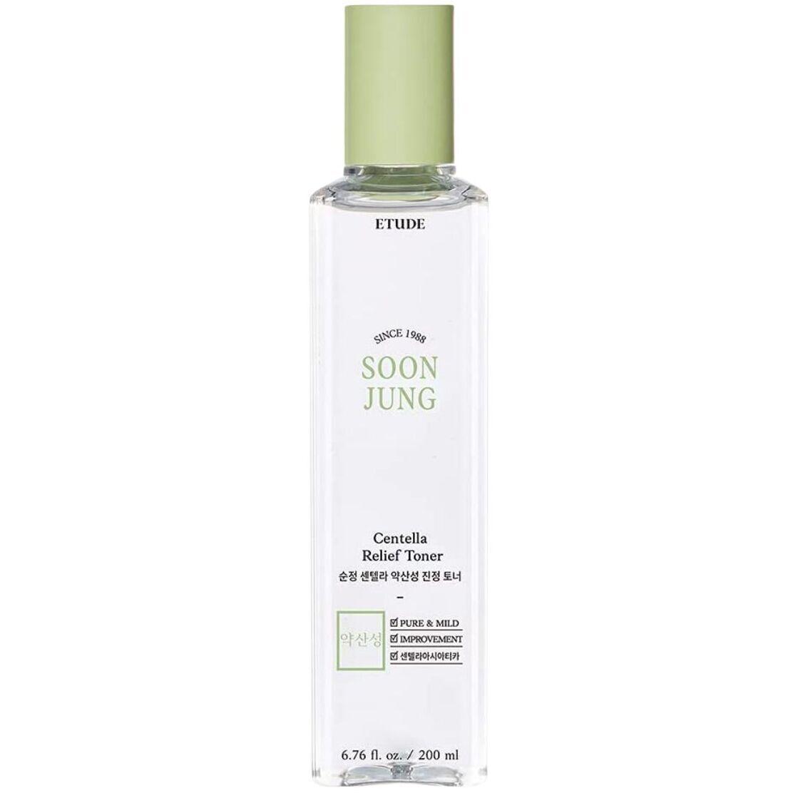Тонер ETUDE HOUSE SOON JUNG CENTELLA RELIEF TONER (200ml)