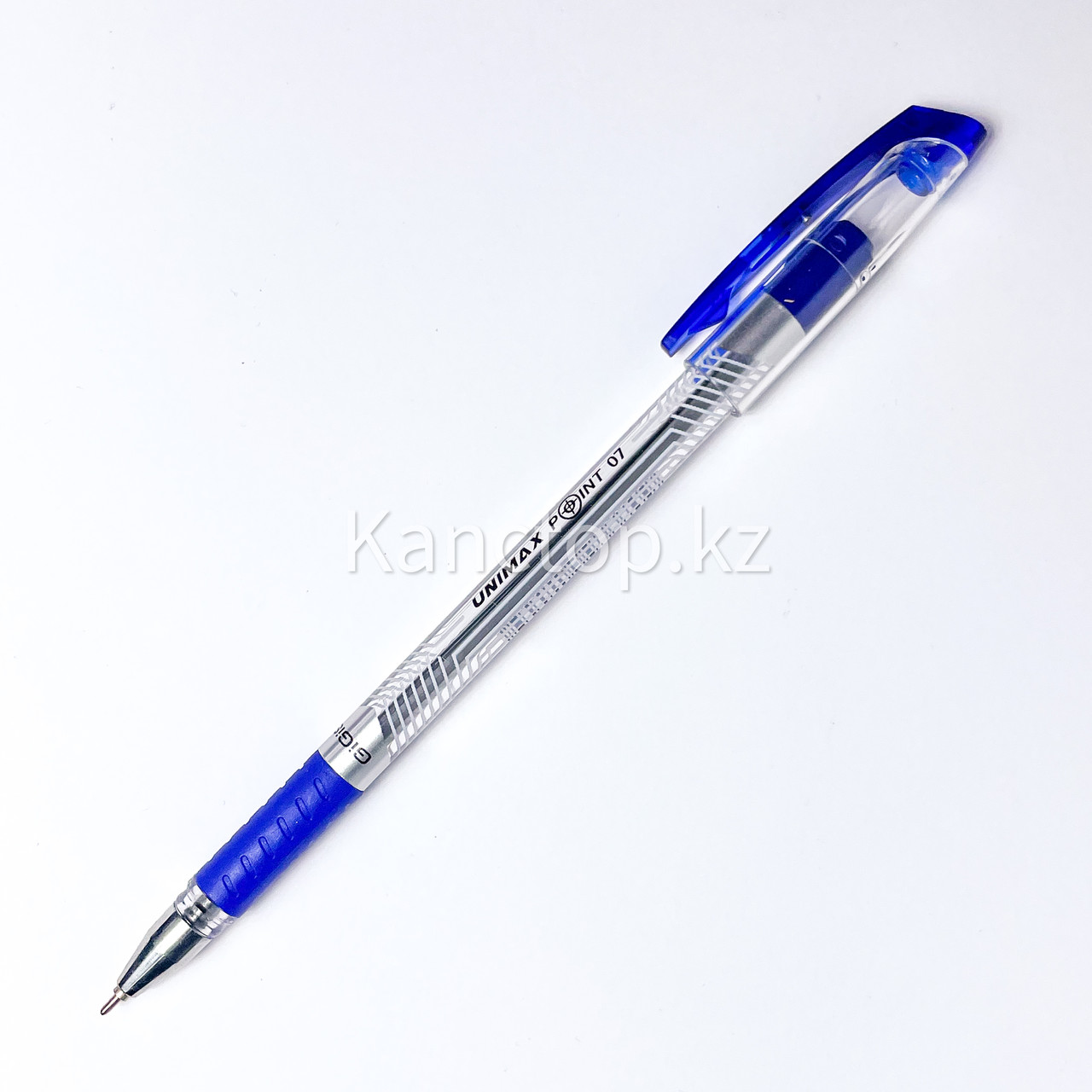 Ручка шариковая UNI-MAX POINT 07 синяя - фото 1 - id-p70063960