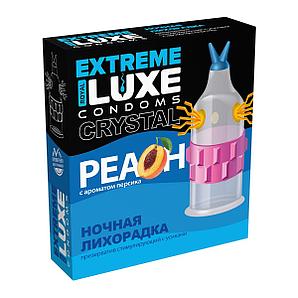 Презерватив Luxe Extreme "Ночная лихорадка" (персик), 1 штука