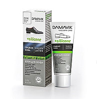 Крем для обуви с силиконом Damavik, белый