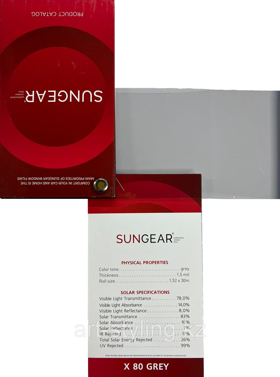 Энергосберегающая пленка SunGear X 80 GREY