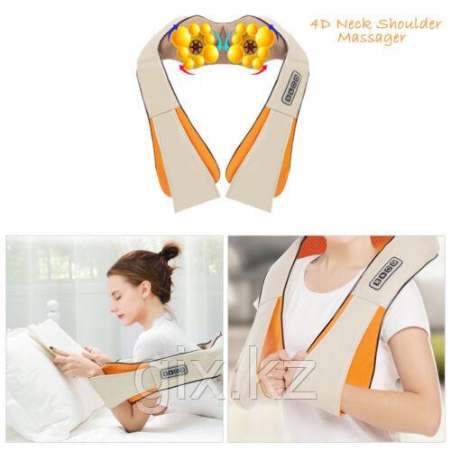 Массажер 8 роликов (neck shoulder massager)
