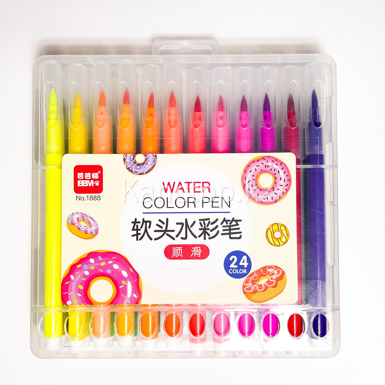 Набор фломастеров Water Colour Pen, 24 штуки - фото 1 - id-p83296554