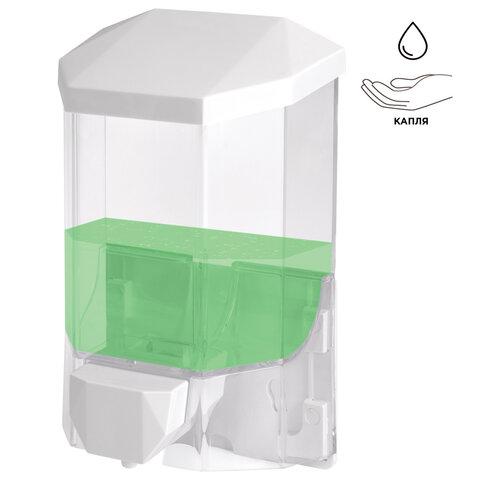 Дозатор для жидкого мыла LAIMA PROFESSIONAL ORIGINAL, НАЛИВНОЙ, 0,5 л, прозрачный