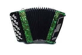 Баян ТУЛА БН-37 ученический двухголосный «Тула-209» 92/55х100-II, 5-ти рядный