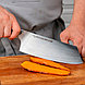 RAWMID Нож «Накири» RAWMID Modern RMK-20, 20 см, ручка «Эбеновое дерево», фото 3