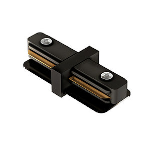 Соединитель прямой усиленный механический черный