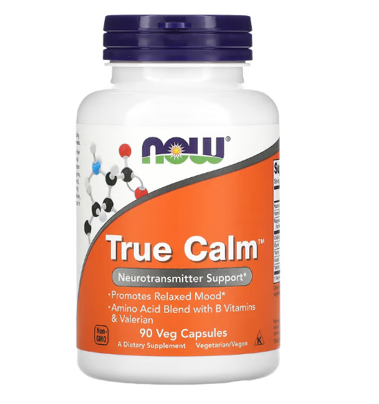 NOW Foods, True Calm, 90 растительных капсул