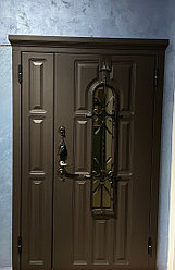 Входная дверь МетаЛюкс М860/6 2050x1200 мм Эмаль