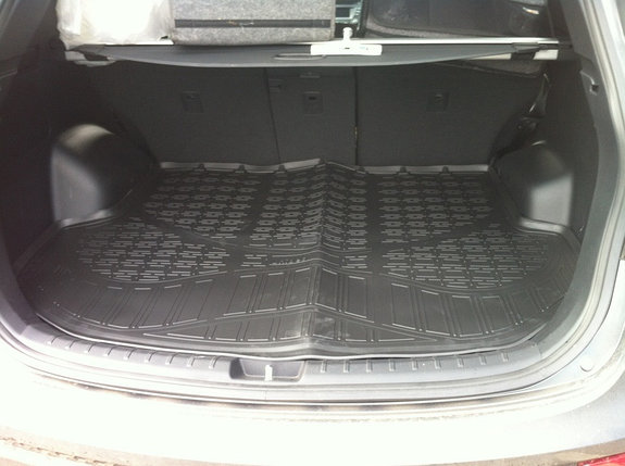 Коврики в багажник для Hyundai Santa Fe 5 мест (2012-2018), фото 2