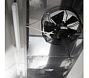Зонт вытяжной пристенный с жироулавливающим лабиринтным фильтром, электровентилятором и подсветкой, фото 3