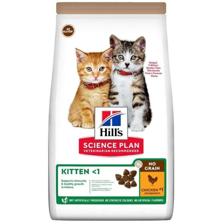 Hill's SP Корм для котят, беззерновой, с курицей, 1,5 кг
