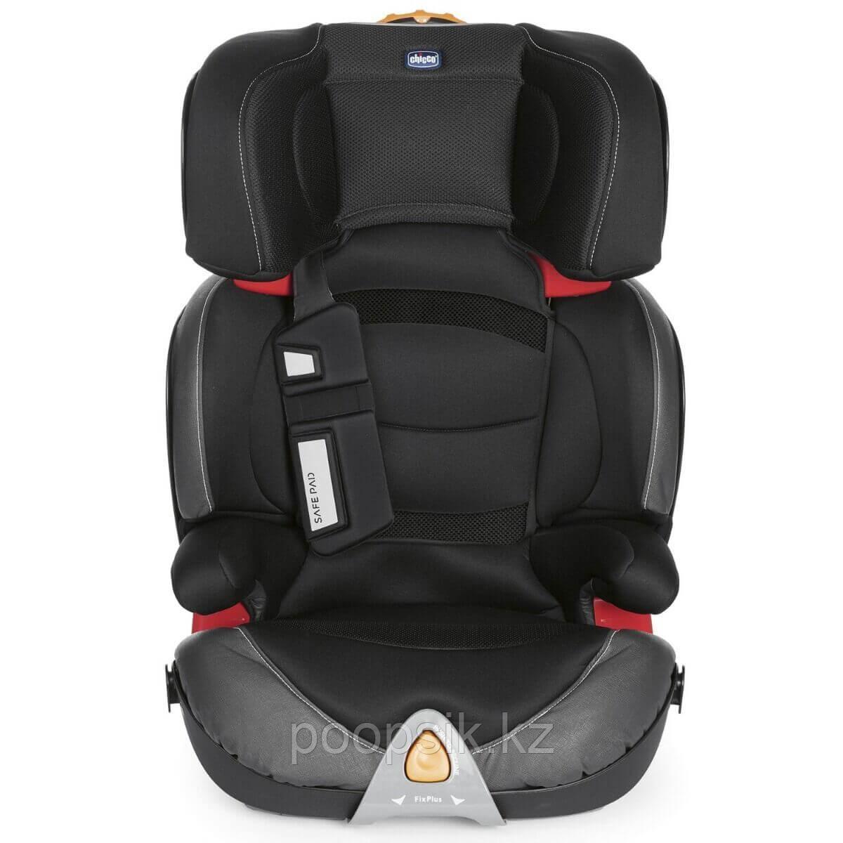 Автокресло OASYS Fixplus 2-3 Evo Jet Black (15-36 kg) 2г+ Chicco - фото 3 - id-p104886225