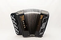 БАЯН ТУЛА БН-39 УЧЕНИЧЕСКИЙ ДВУХГОЛОСНЫЙ "ТУЛА-210" 55Х100-II черный