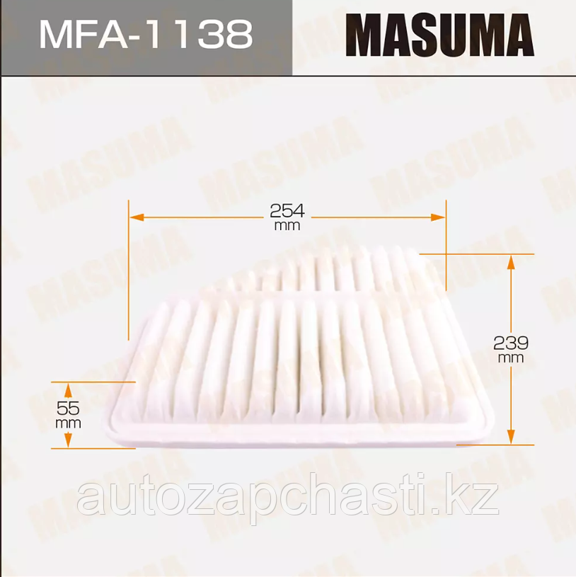 MASUMA Воздушный фильтр для TOYOTA ACR50, ACA31, GSV40, AHN 20 - фото 1 - id-p104886333