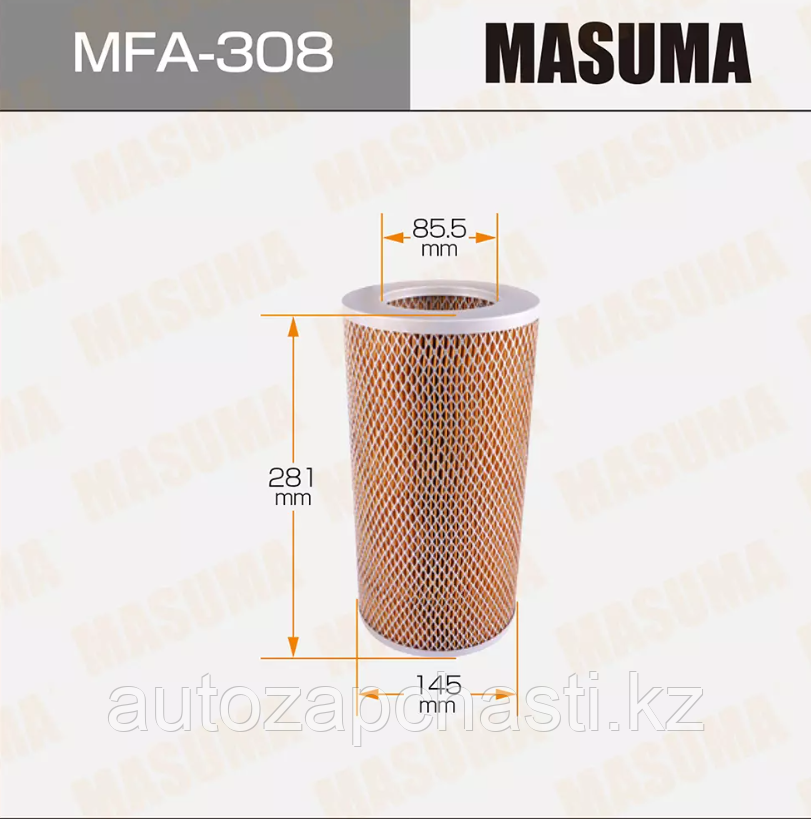 MASUMA Воздушный фильтр для TOYOTA 5VZ, 1KZ, 2KDFTV