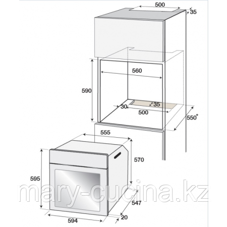 Духовой шкаф Beko BBIM 13400 XCS - фото 2 - id-p104886732